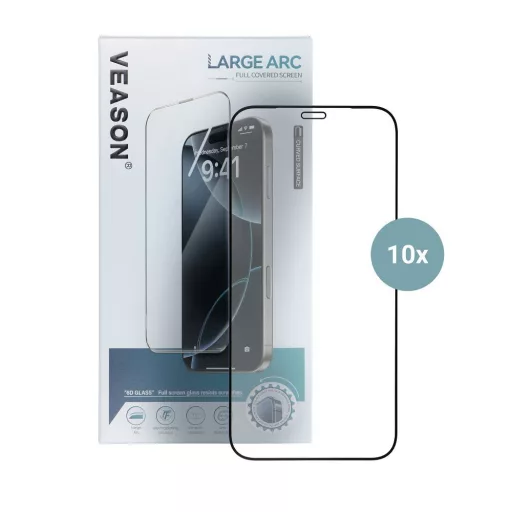 6D Pro Veason Üvegfólia (10 darabos) Xiaomi Redmi 14C fekete