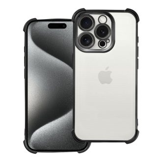   Antishock Electro ütésálló tok légpárnákkal iPhone 15 PRO  fekete