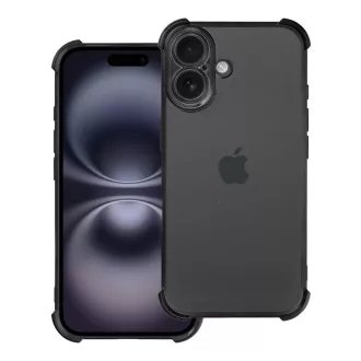   Antishock Electro ütésálló tok légpárnákkal iPhone 16  fekete