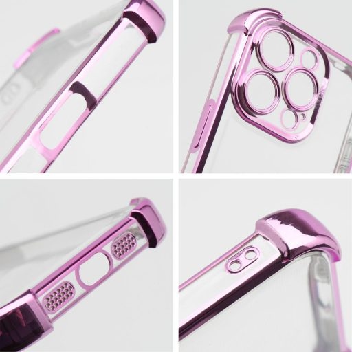 Antishock Electro ütésálló tok légpárnákkal iPhone 15 PRO MAX  lila