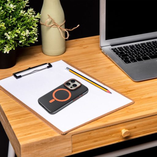 Simply tok iPhone 14 PRO MAX  Magsafe kompatibilis titanium fekete