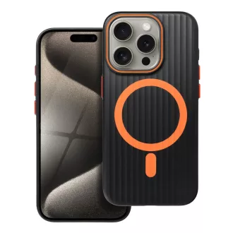   Simply tok iPhone 15 PRO  Magsafe kompatibilis titanium fekete