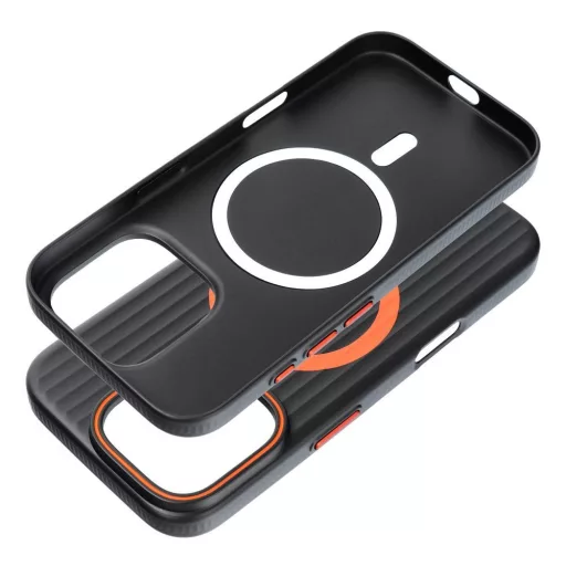 Simply tok iPhone 15 PRO  Magsafe kompatibilis titanium fekete