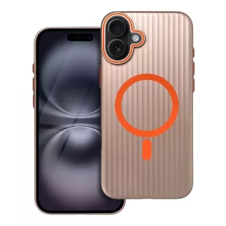   Simply tok iPhone 16 PLUS  Magsafe kompatibilis sivatagi titán