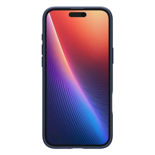 SPIGEN tok THIN FIT MAG Magsafe kompatibilis  iPhone 16 sötétkék