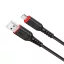 Hoco USB-A – Micro USB töltőkábel X59 2,4A 3 m fekete