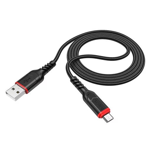 Hoco USB-A – Micro USB töltőkábel X59 2,4A 3 m fekete