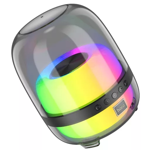 Vezeték nélküli hangszóró LED 10 W 5 óra Hoco BS58 fekete