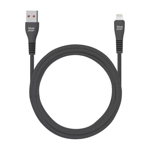 Blue Star USB-A – Lightning töltőkábel DC99I 2A 12W 1 m fekete