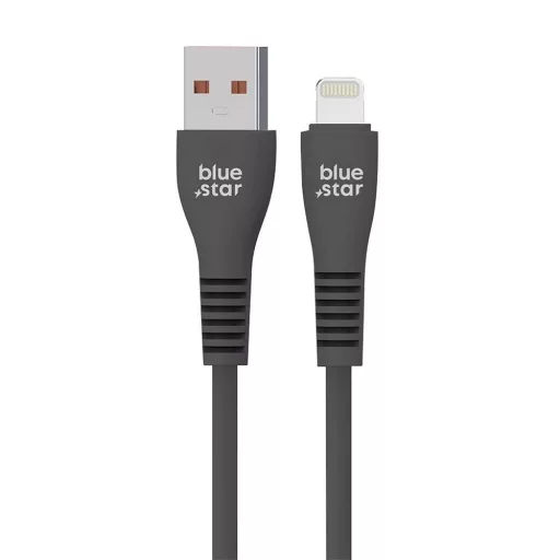 Blue Star USB-A – Lightning töltőkábel DC99I 2A 12W 1 m fekete