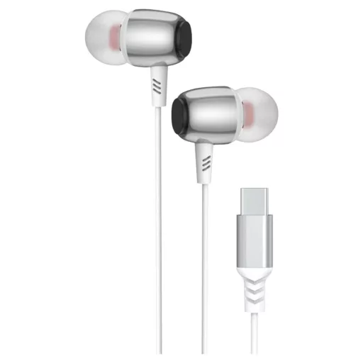 Blue Star vezetékes fülhallgató USB-C (DAC) M09C 1,2 m fehér