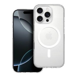   Clear Mag Cover tok iPhone 16 PRO  Elite (STR / nem sárguló anyag / kamera vezérlés gombbal) Magsafe kompatibilis átlátszó