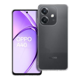 Clear tok 2 mm OPPO A40 (kameravédős) átlátszó
