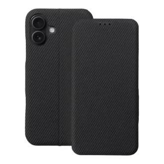 FOLIO Side Magnet Flip tok iPhone 16 PLUS fekete