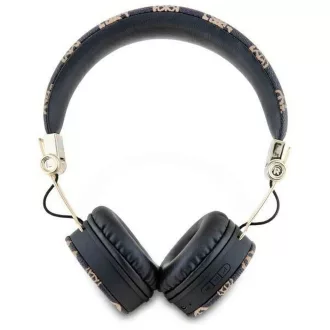   GUESS vezeték nélküli Bluetooth fejhallgató ENC GUBH70EPOSMK (PU Peony Script Round Shape) fekete