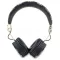 GUESS vezeték nélküli Bluetooth fejhallgató ENC GUBH70EPOSMK (PU Peony Script Round Shape) fekete