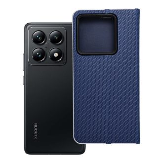 Luna Carbon Flip tok Xiaomi 14T Pro kék
