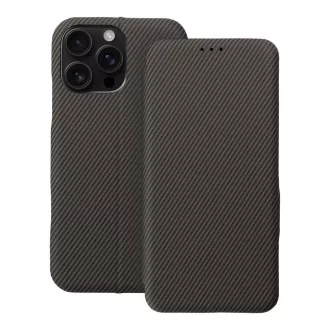 FOLIO Side Magnet Flip tok iPhone 16 PRO MAX barna