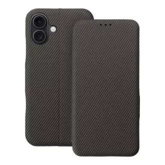 FOLIO Side Magnet Flip tok iPhone 16 PLUS barna