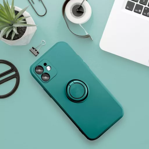 Silicone Ring tok Samsung A36 5G  zöld