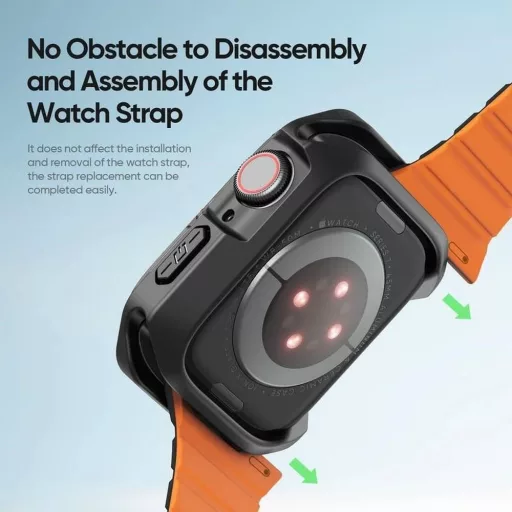DUX DUCIS TAMO tok Apple Watch Series 10 42 mm átlátszó-fekete