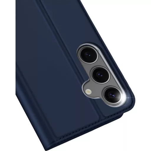 DUX DUCIS SKIN PRO pénztárcás tok Samsung S25 kék