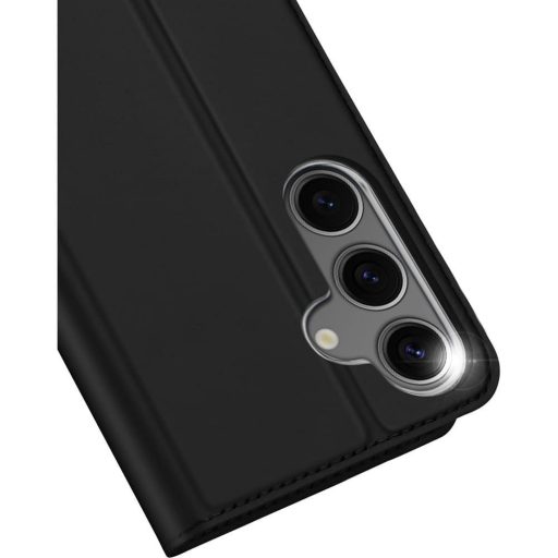 DUX DUCIS Flip tok kártyatartóval SKIN PRO  SAMSUNG S25 Plus fekete