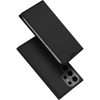   DUX DUCIS SKIN PRO pénztárcás tok Samsung S25 Ultra fekete