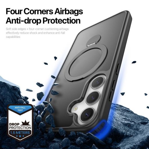 DUX DUCIS YIND MagSafe kompatibilis tok Samsung S25 fekete