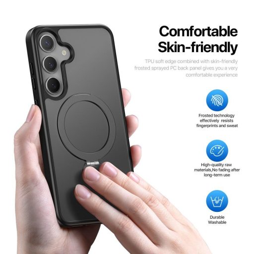 DUX DUCIS YIND MagSafe kompatibilis tok Samsung S25 fekete