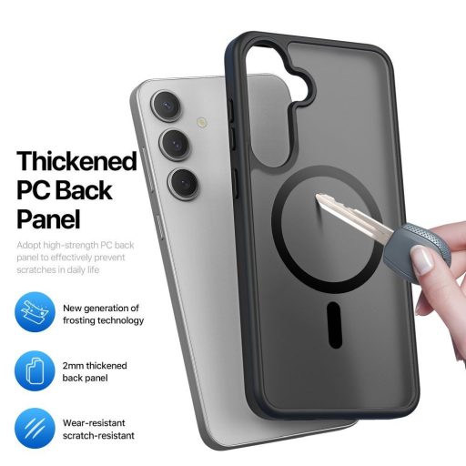 DUX DUCIS tok YIND Magsafe kompatibilis  SAMSUNG S25 Plus fekete