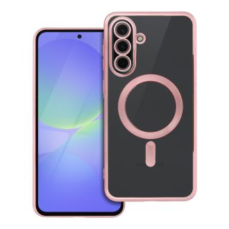   Electro Mag Cover tok Samsung A36  Magsafe kompatibilis rozéarany