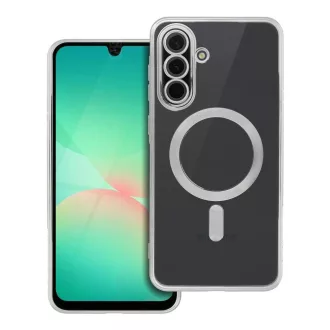   Electro Mag Cover tok Samsung A56  Magsafe kompatibilis ezüst