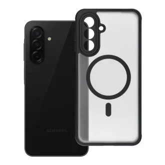   Full Matte Mag Cover tok Samsung A26  Magsafe kompatibilis fekete