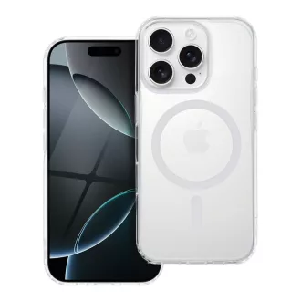   iPhone 11 Drop Glue Colorful Ring Mag Cover tok – Magsafe kompatibilis – fehér
