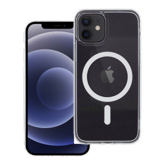   Drop Glue Colorful Ring Mag Cover tok iPhone 12 / 12 PRO  Magsafe kompatibilis fehér