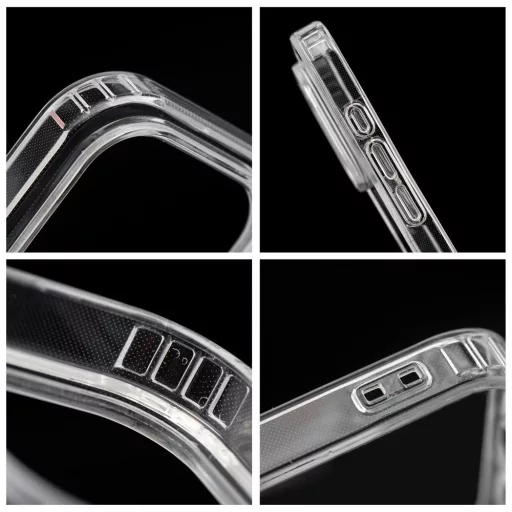 Drop Glue Colorful Ring Mag Cover tok iPhone 15 PRO  Magsafe kompatibilis narancssárga