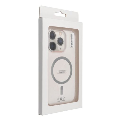 Drop Glue Colorful Ring Mag Cover tok  Magsafe kompatibilis for Samsung A16 5G / A16 4G szürke