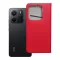 Smart Case Flip tok XIAOMI Redmi Note 14 5G piros