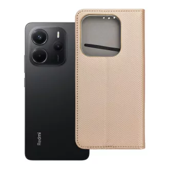 Smart Case Flip tok XIAOMI Redmi Note 14 5G arany