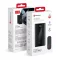 Forcell F-Energy Energo P20K2 powerbank 20000 mAh QC3.0 PD 3A 22,5W fekete