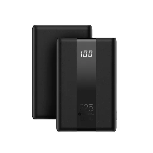Forcell F-Energy powerbank Energo P10K2 QC3.0 PD 3A 22,5W 10000 mAh fekete