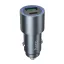 Hoco autós töltő USB-A + USB-C PD QC3.0 48W Z60 fekete
