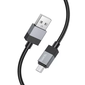 Hoco USB-A – Micro USB töltőkábel X110 2,4A 1 m fekete
