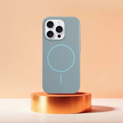 Glossy Mag Cover tok iPhone 14 PLUS  Magsafe kompatibilis menta