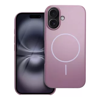 Glossy Mag Cover tok iPhone 16  Magsafe kompatibilis lila