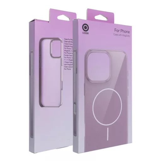 Glossy Mag Cover tok iPhone 16 PLUS  Magsafe kompatibilis lila