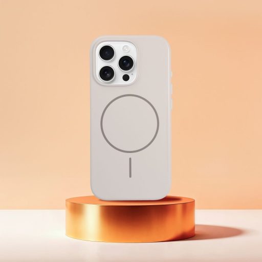 Glossy Mag Cover tok iPhone 14 PRO MAX  Magsafe kompatibilis fehér