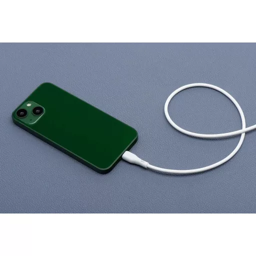 Blue Star USB-C – Lightning töltőkábel ECO PJ72-18-3 2,4A 27W 1 m fehér