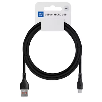   Blue Star USB-A – Micro USB töltőkábel ECO PJ68-23-2 2A 1 m fekete